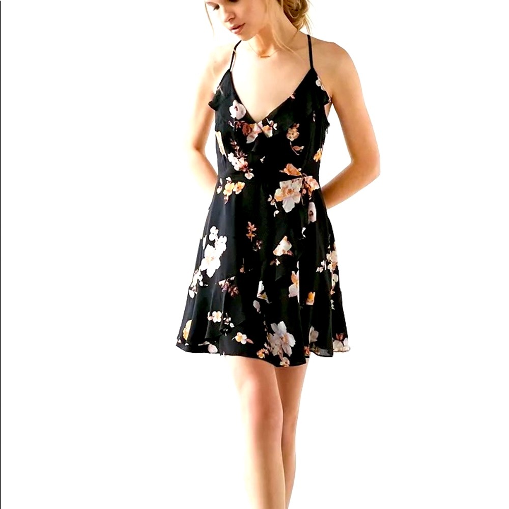 kimchi Blue wrap front dress